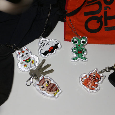 Midori Komastu / Reflector keyholder