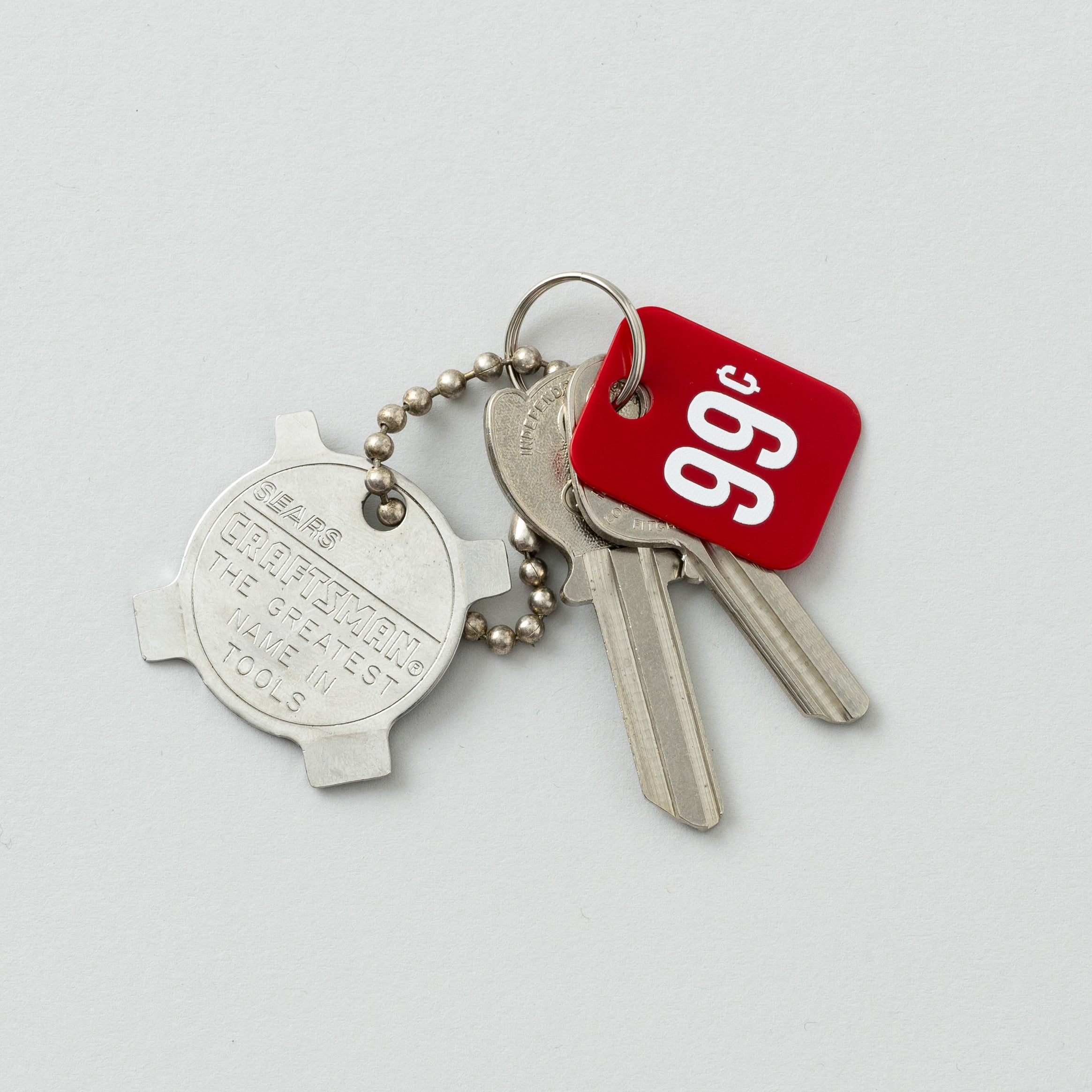 CANDY DESIGN & WORKS ］Analog Hunter Price Tag Key Plate – Neue