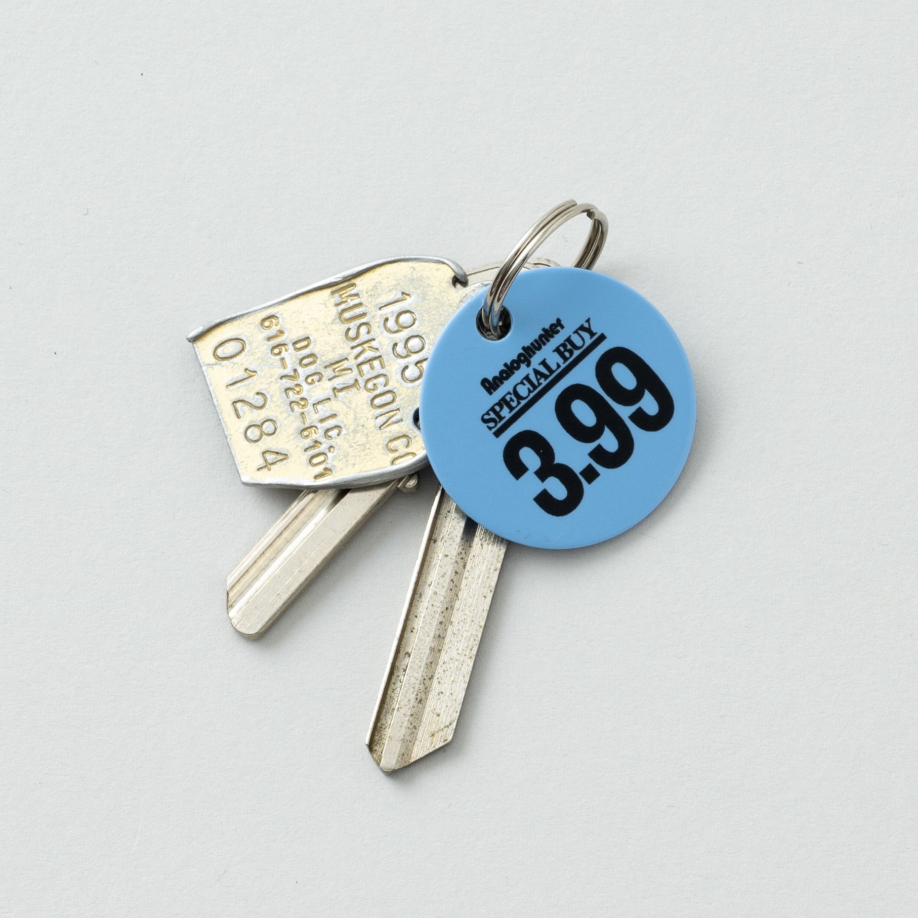 CANDY DESIGN & WORKS / Analog Hunter Price Tag Key Plate – Neue