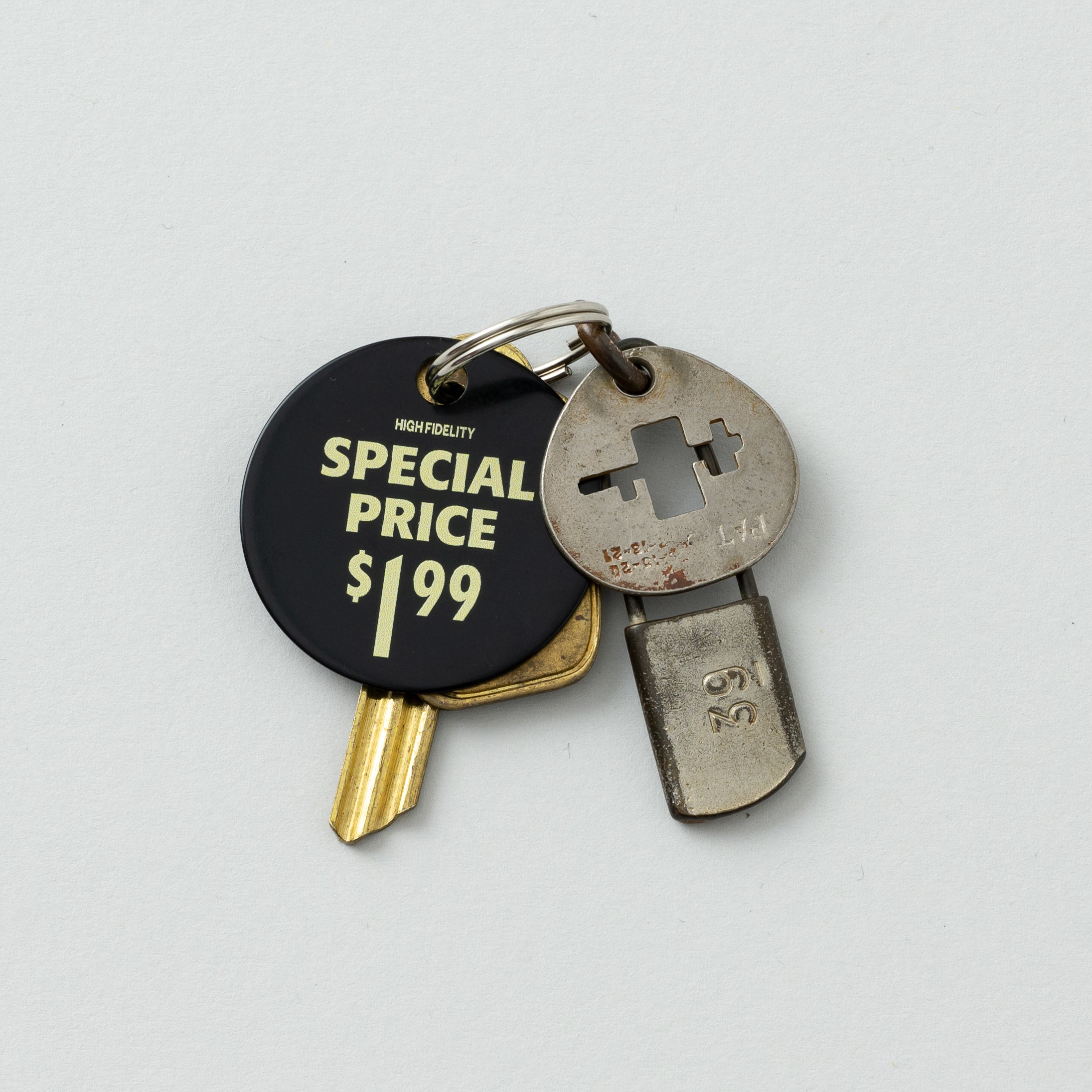CANDY DESIGN & WORKS / Analog Hunter Price Tag Key Plate – Neue