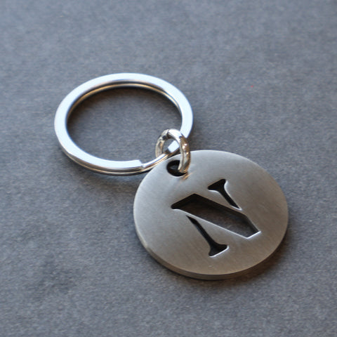 DIARGE / BRASSALPHABET KEYRING