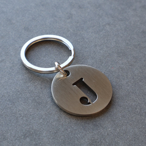 DIARGE / BRASSALPHABET KEYRING