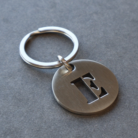 DIARGE / BRASSALPHABET KEYRING