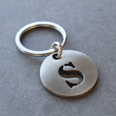DIARGE / BRASSALPHABET KEYRING