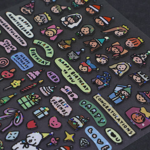 ZERO PER ZERO / DIARY STICKER