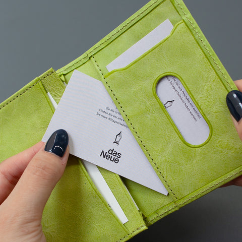 SIBILLA / パスケース付きササマチ名刺入れ