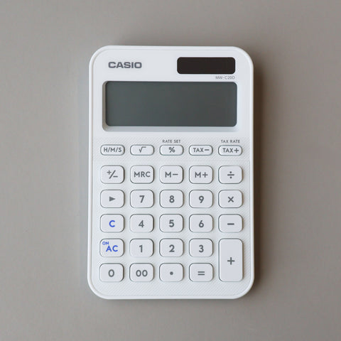 CASIO / 電卓 ミニジャストタイプ
