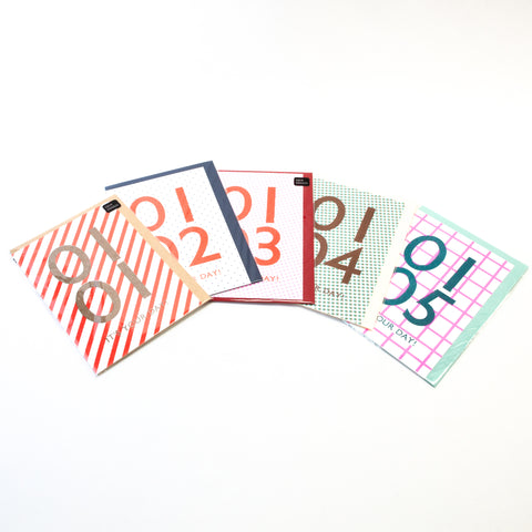 ［ Letterpress Letters ］365 Find Your Day Card