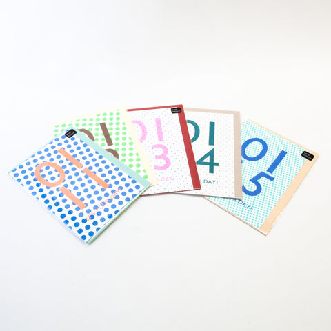 ［ Letterpress Letters ］365 Find Your Day Card