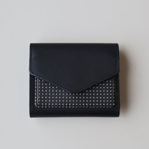 Crane Wax Leather × Punching / ウォレットエンべロップ