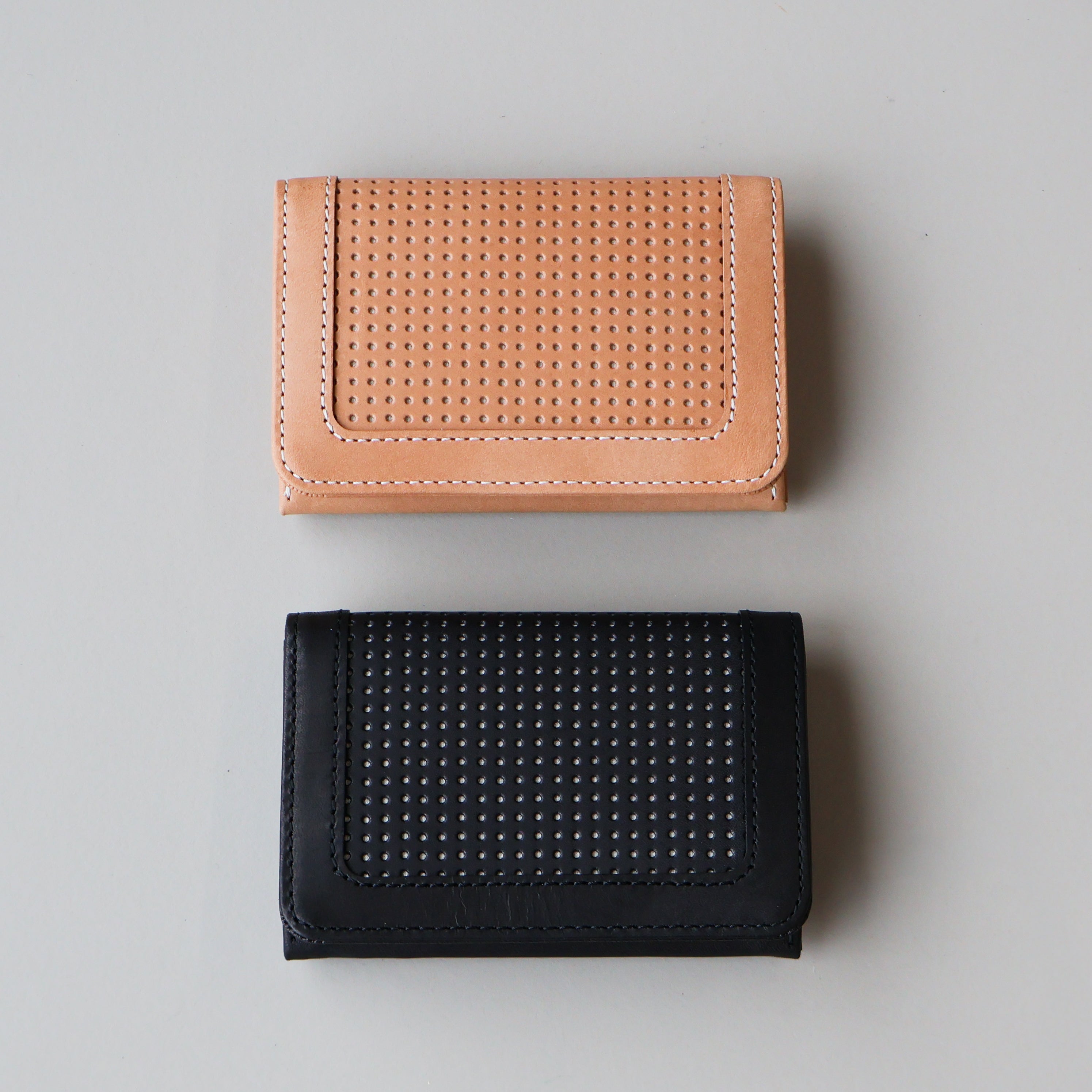 Crane Wax Leather ササマチ名刺入れ｜本革 Made in Japan カード