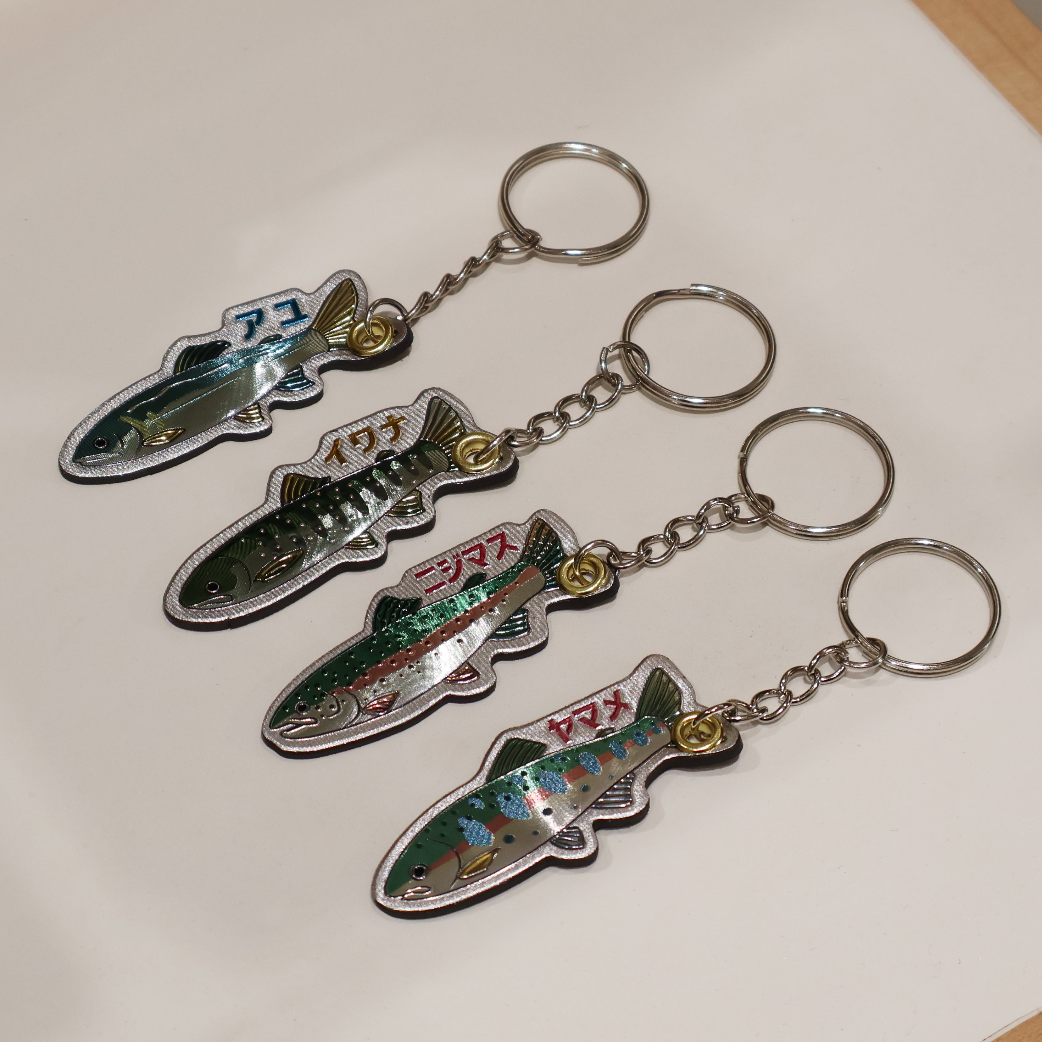 T9G ×アダチマリ RANEAS JR.キーホルダー インストゥルメンタル ］MOUNTAIN STREAMFISH KEYHOLDER – Neue