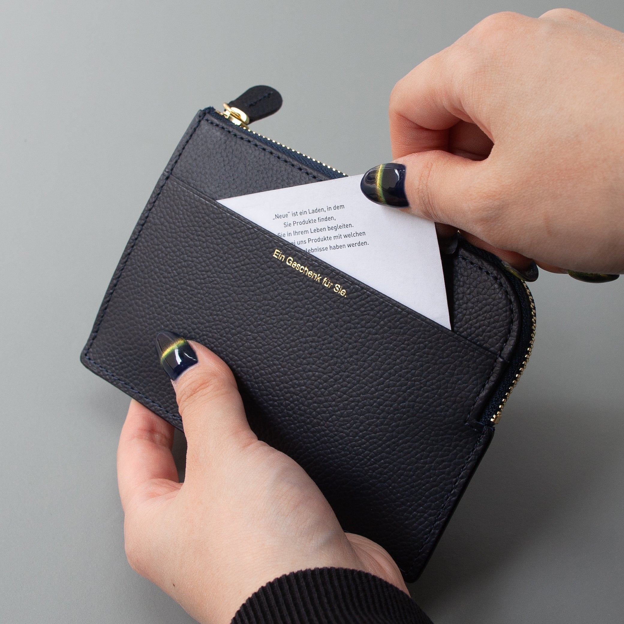 ORIGINAL SHRINK ] コーナーファスナーポーチ – Neueオンラインストア