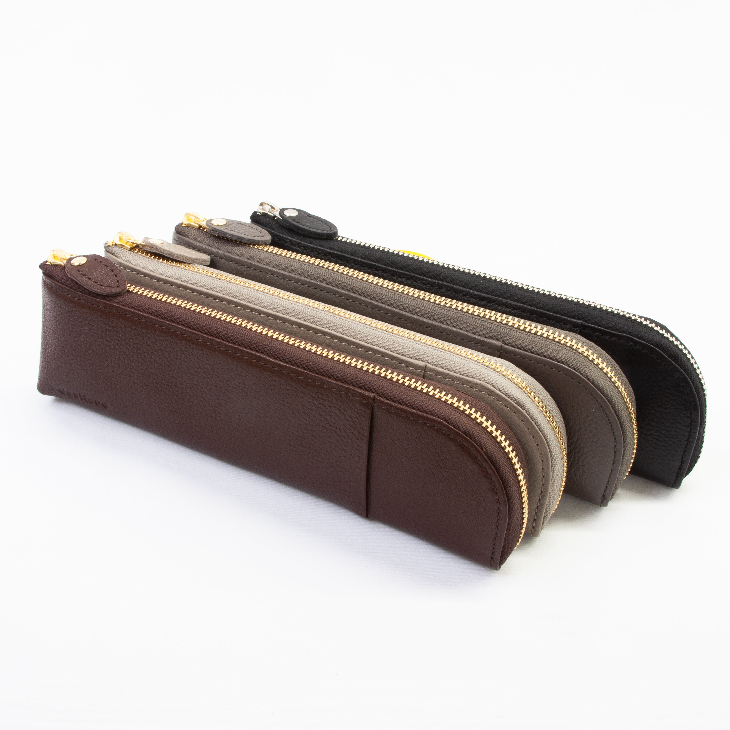 OSL GENUINE LEATHER / ラウンドファスナーペンケース – Neue