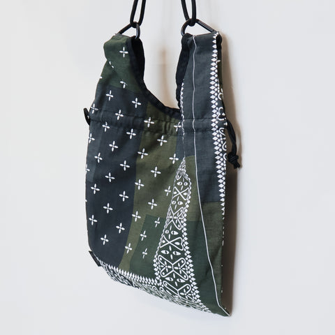 redad and fluffy×SML / BANDANNA DRAWSTRINGS SHOULDER