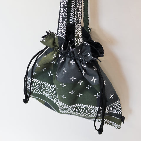 redad and fluffy×SML / BANDANNA THICKNESS TOTE BAG