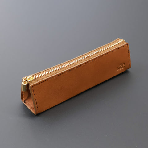 BASIC VACHETTA LEATHER / トライアングルペンケースSS