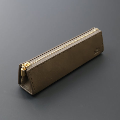 BASIC VACHETTA LEATHER / トライアングルペンケースSS