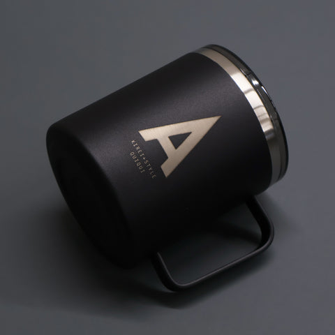 ARGUS / アルファベット フタ付ストレートマグ