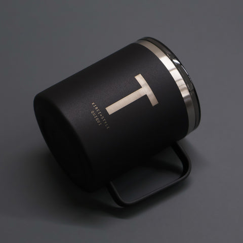 ARGUS / アルファベット フタ付ストレートマグ