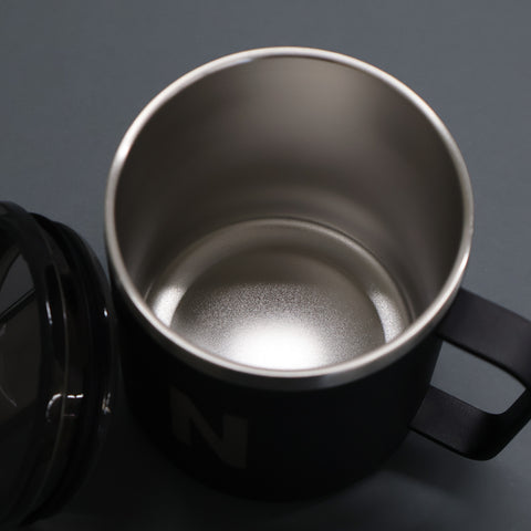 ARGUS / アルファベット フタ付ストレートマグ