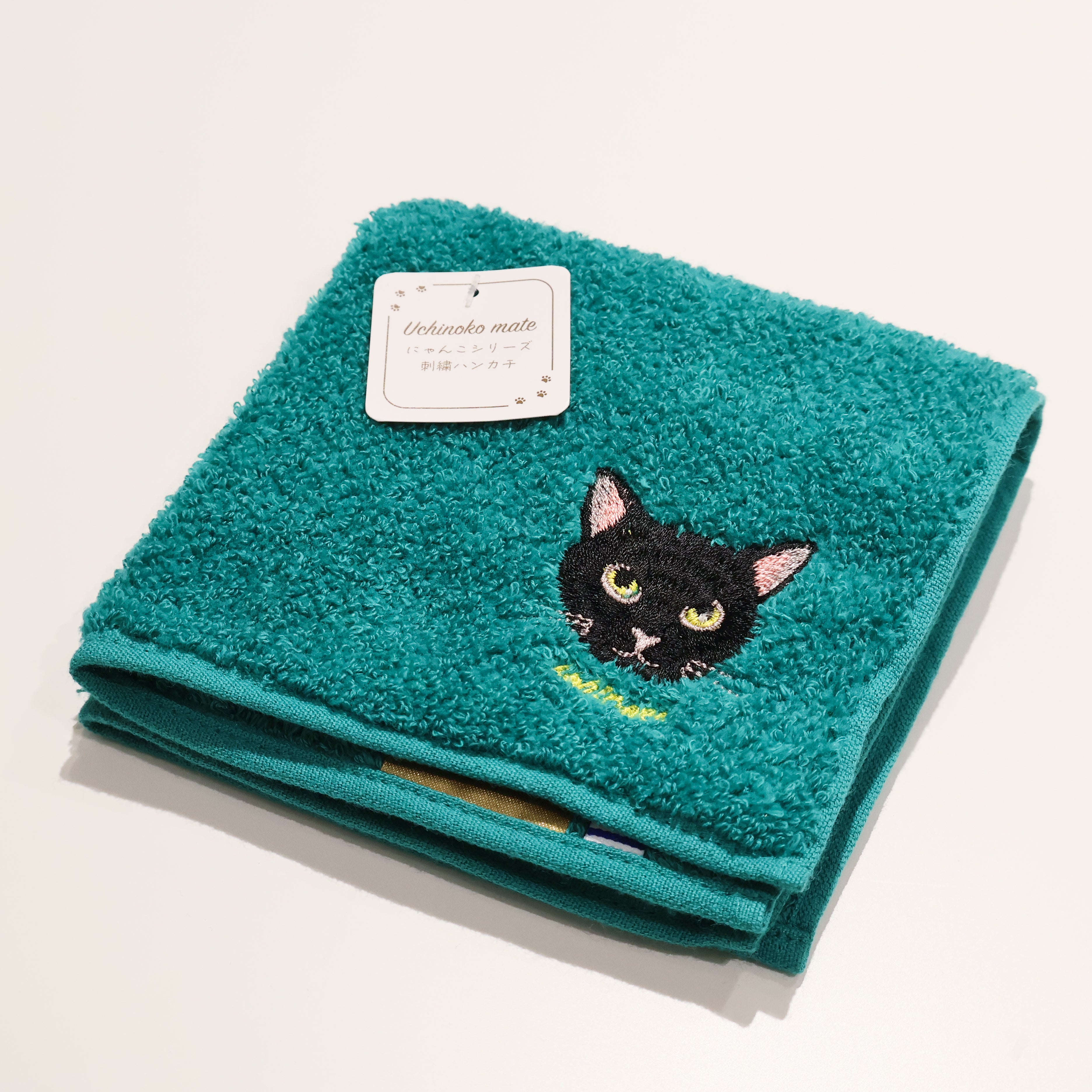 うちのニャンコ / 刺繍ハンカチ – Neueオンラインストア｜もっと愛着の