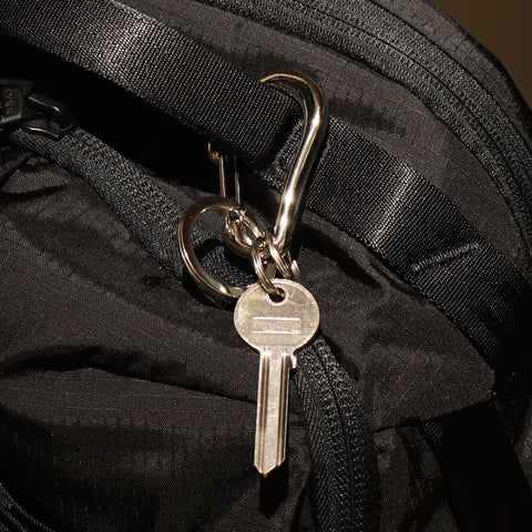 DIARGE / Brass Karabiner Keyring