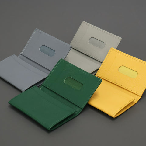 【 名入れ無料対象 】PURE SHRINK SOFT / パスケース付ササマチ名刺入れ