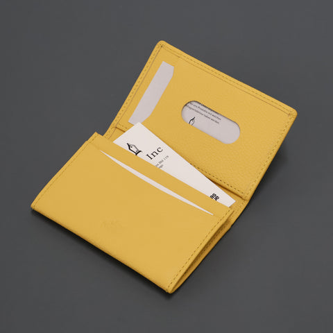 【 名入れ無料対象 】PURE SHRINK SOFT / パスケース付ササマチ名刺入れ