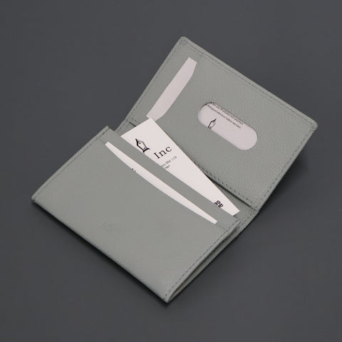 【 名入れ無料対象 】PURE SHRINK SOFT / パスケース付ササマチ名刺入れ