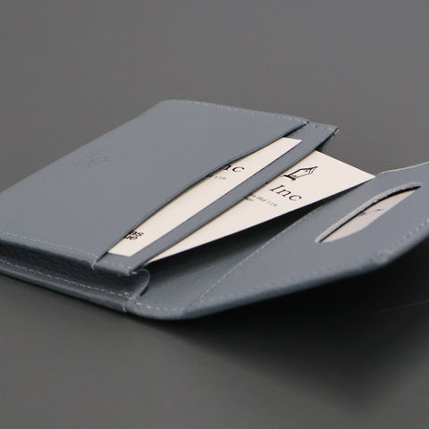 【 名入れ無料対象 】PURE SHRINK SOFT / パスケース付ササマチ名刺入れ