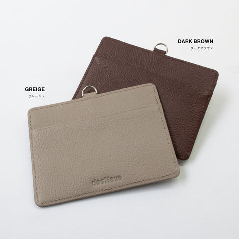 OSL GENUINE LEATHER / リール付きIDストラップ