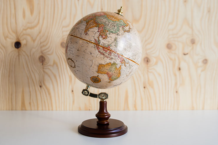 Replogle globes］地球儀 リンカーン型 英語版［リプルーグル］【雑貨